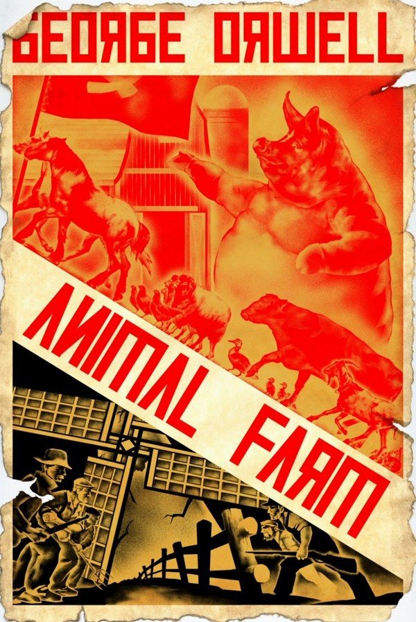 hayvan çiftliği poster