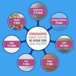 Corona Virüs Hangi Yüzeyde Ne Kadar Yaşar