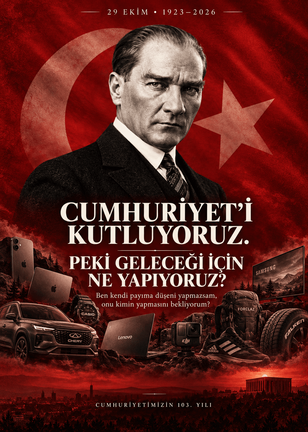 Cumhuriyet’i Kutluyoruz. Peki Geleceği İçin Ne Yapıyoruz?